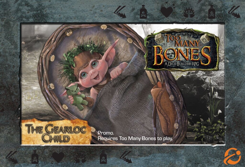 Too Many Bones: The Gearloc Child Promo board game cover