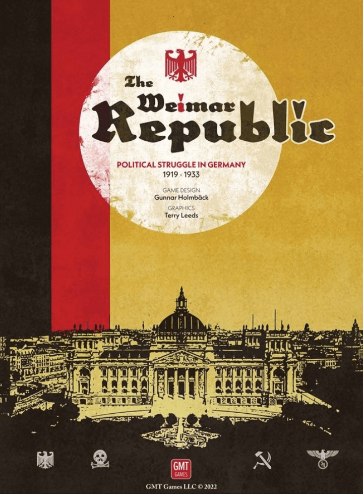 The Weimar Republic: Political Struggle in Germany, 1919-1933 board game cover
