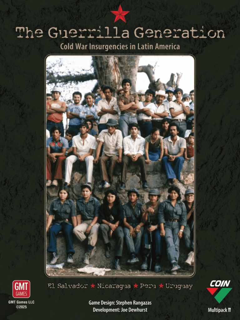 The Guerrilla Generation: Cold War Insurgencies in Latin America board game cover