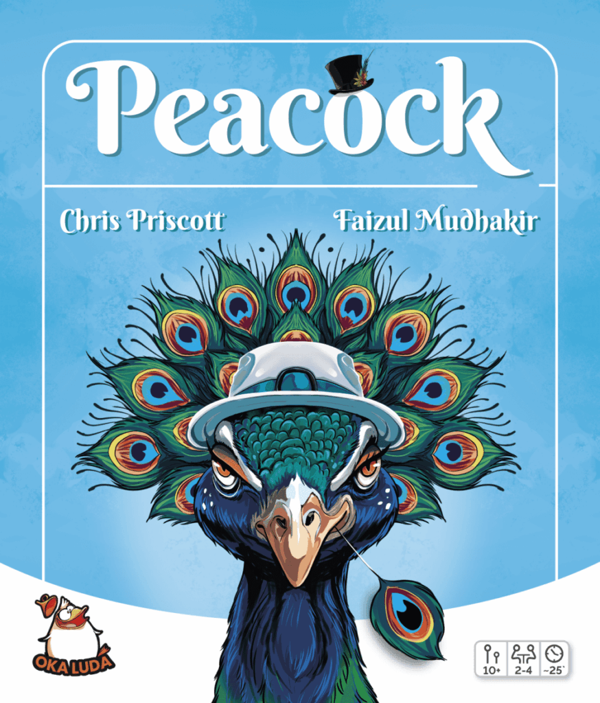 Peacock board game cover