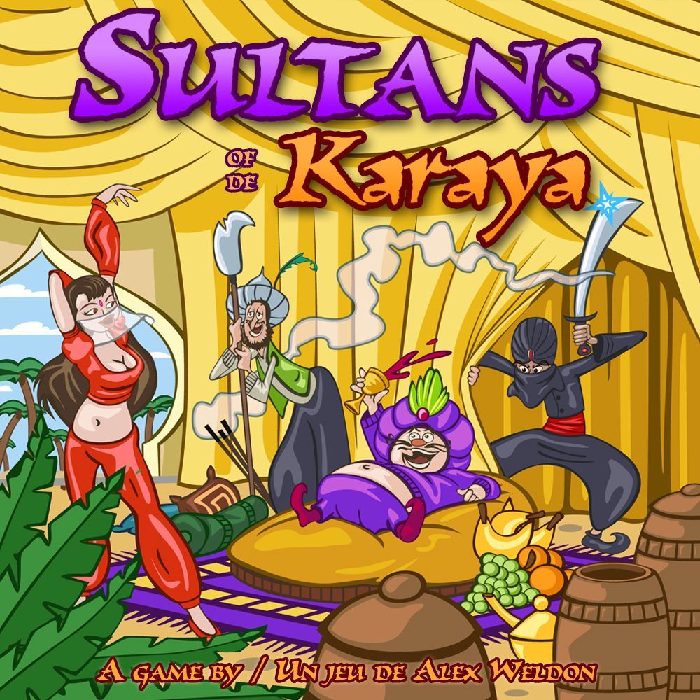 Sultans of Karaya board game cover