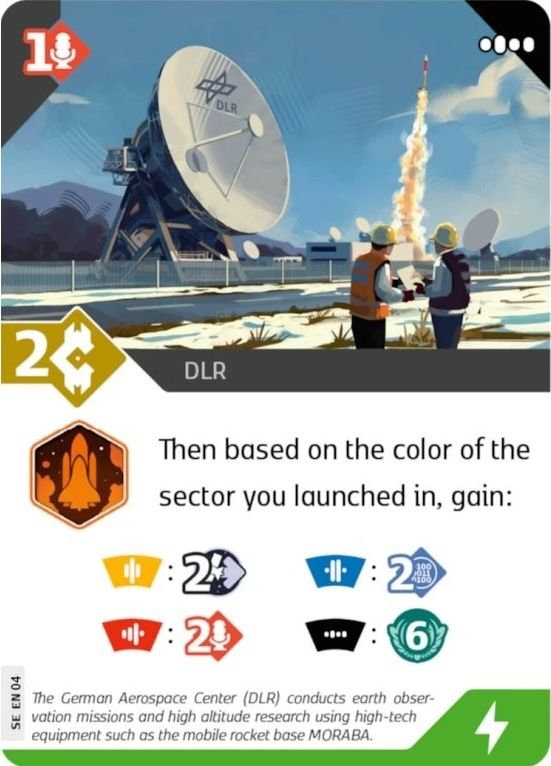 SETI: Search for Extraterrestrial Intelligence – DLR Promo Card board game cover