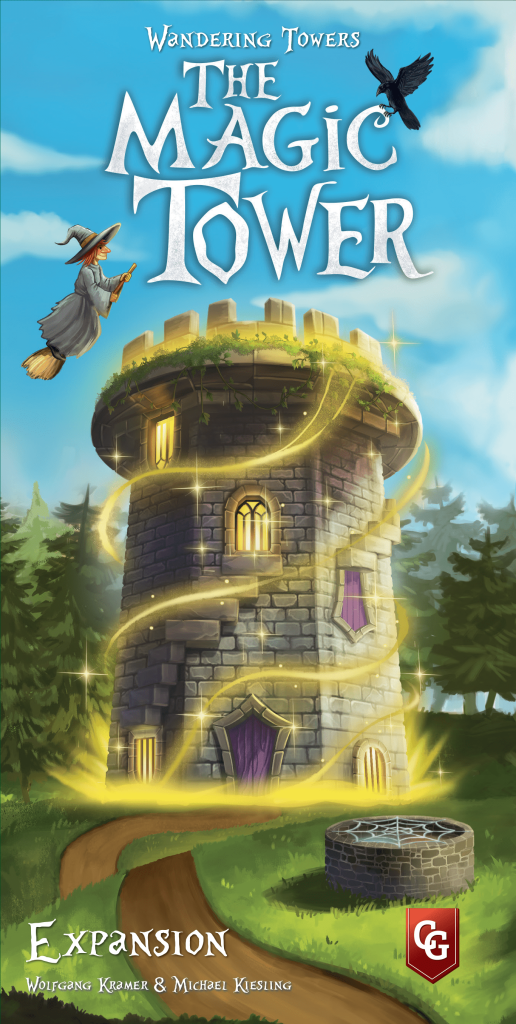 Wandering Towers: The Magic Tower board game cover