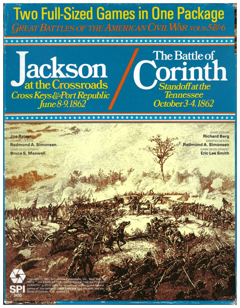 The Battle of Corinth: Standoff at the Tennessee, October 3-4, 1862 board game cover