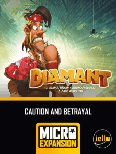 Diamant: Caution and Betrayal board game cover