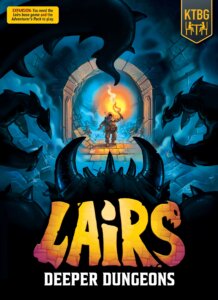 Lairs: Deeper Dungeons board game cover