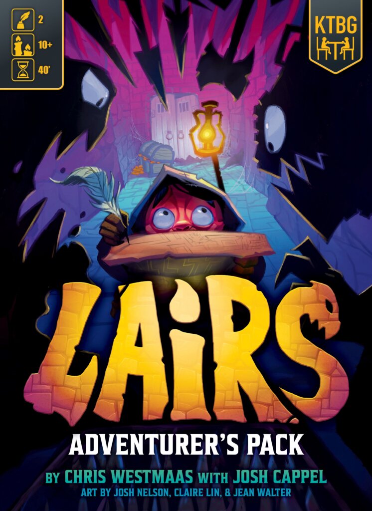 Lairs: Adventurer’s Pack board game cover