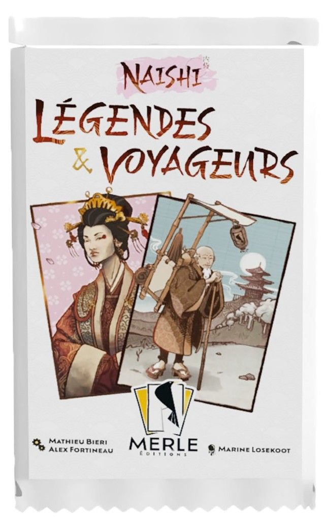 Naishi: Légendes & Voyageurs board game cover