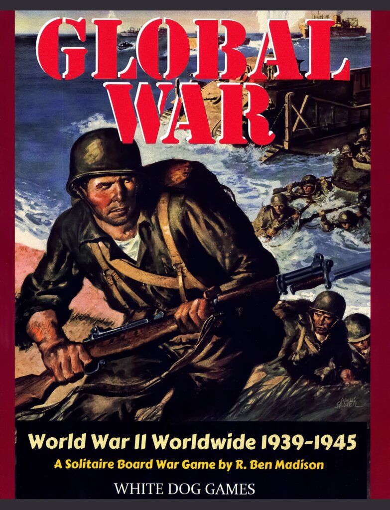Global War: World War II Worldwide 1939-1945 board game cover