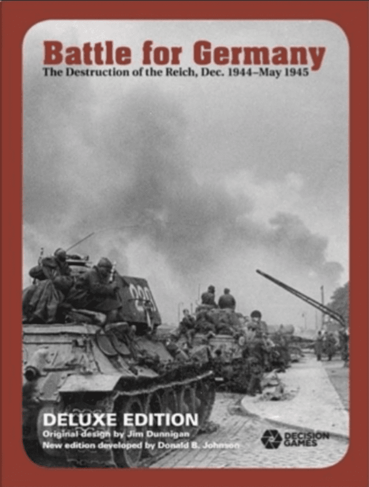 Battle for Germany: Deluxe Edition board game cover