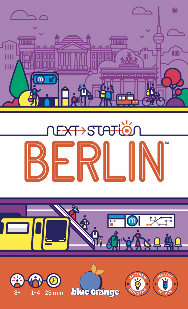 Next Station: Berlin board game cover