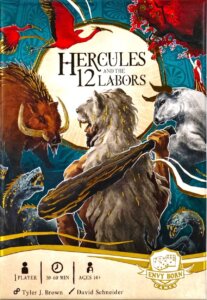 Hercules and the 12 Labors board game cover