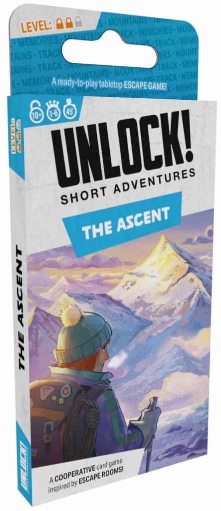 Unlock!: Short Adventures – The Ascent board game cover