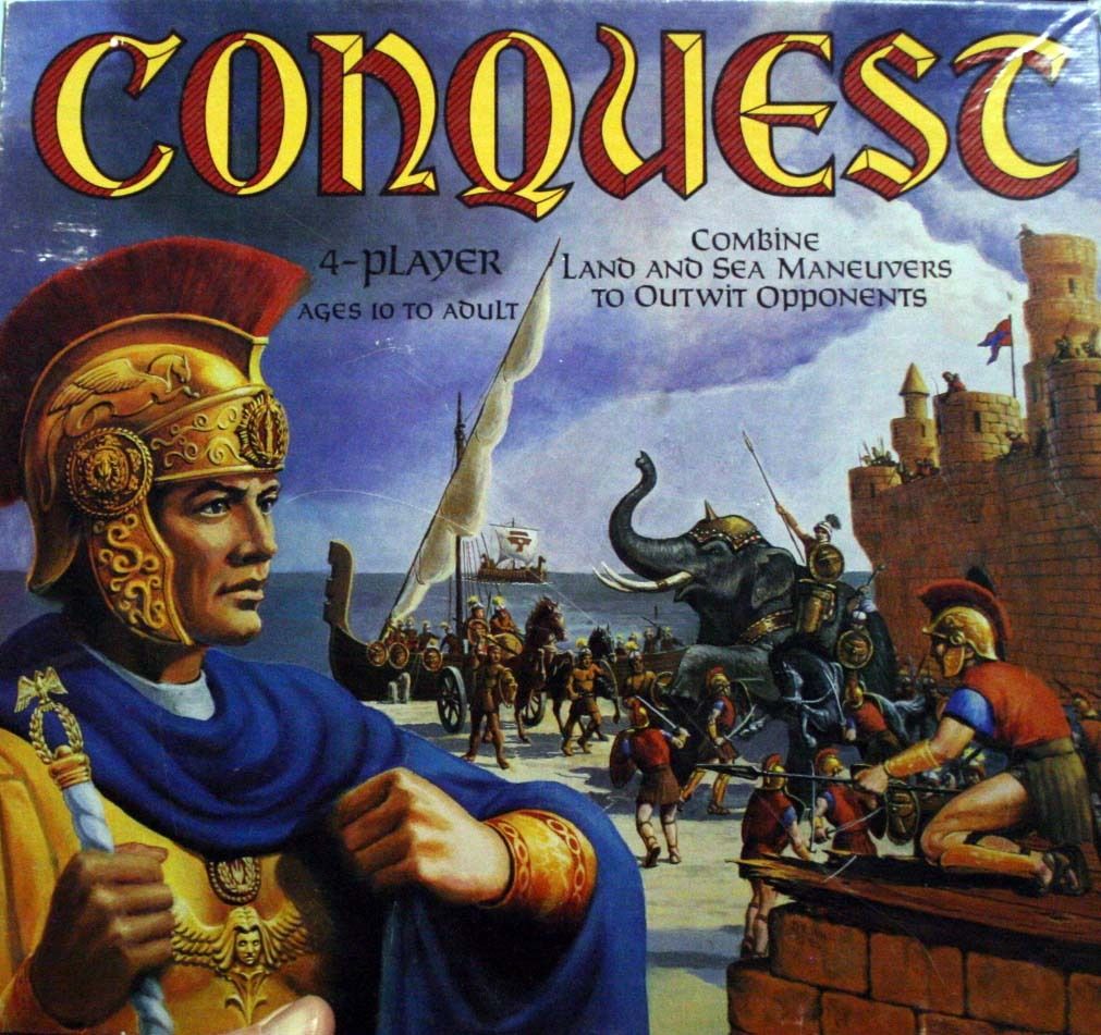 Conquest board game cover