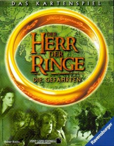 Der Herr der Ringe: Die Gefährten – Das Kartenspiel board game cover