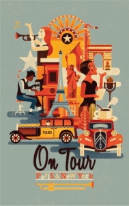 On Tour: Paris and New York board game cover