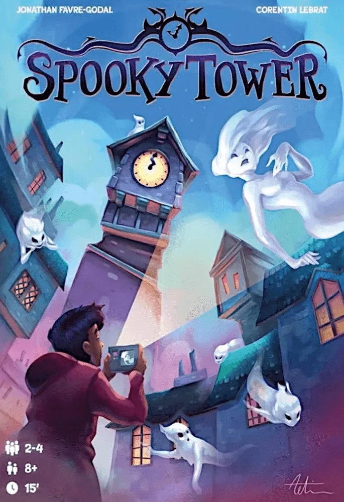 Spooky Tower board game cover