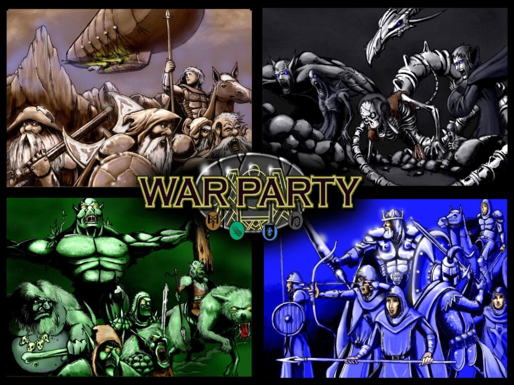 Warparty board game cover