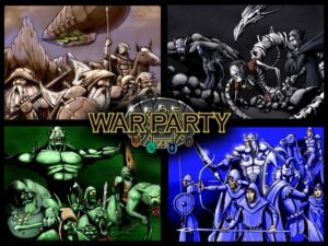 Warparty board game cover