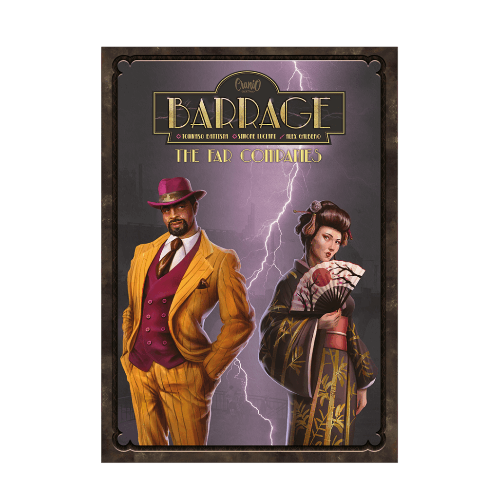 Barrage: The Far Companies board game cover