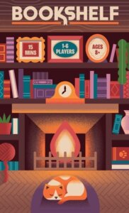 Bookshelf board game cover