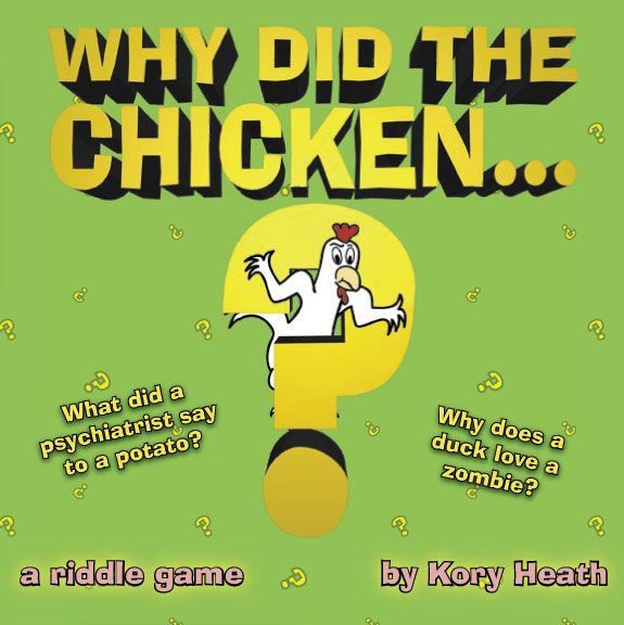Why Did the Chicken…? board game cover