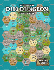 D100 Dungeon: World Builder board game cover