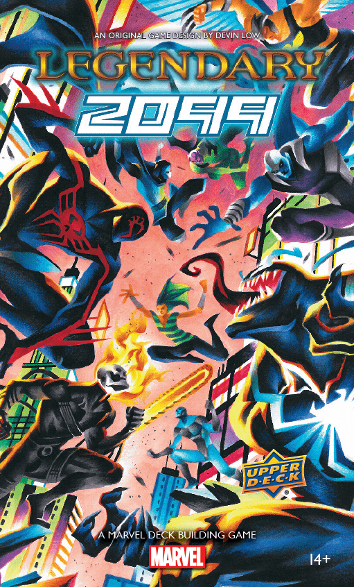 Legendary: A Marvel Deck Building Game – 2099 board game cover