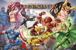 Legendary: A Marvel Deck Building Game (Second Edition) board game cover