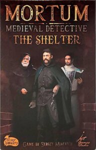 Mortum: Medieval Detective – The Shelter board game cover