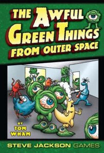 The Awful Green Things From Outer Space board game cover