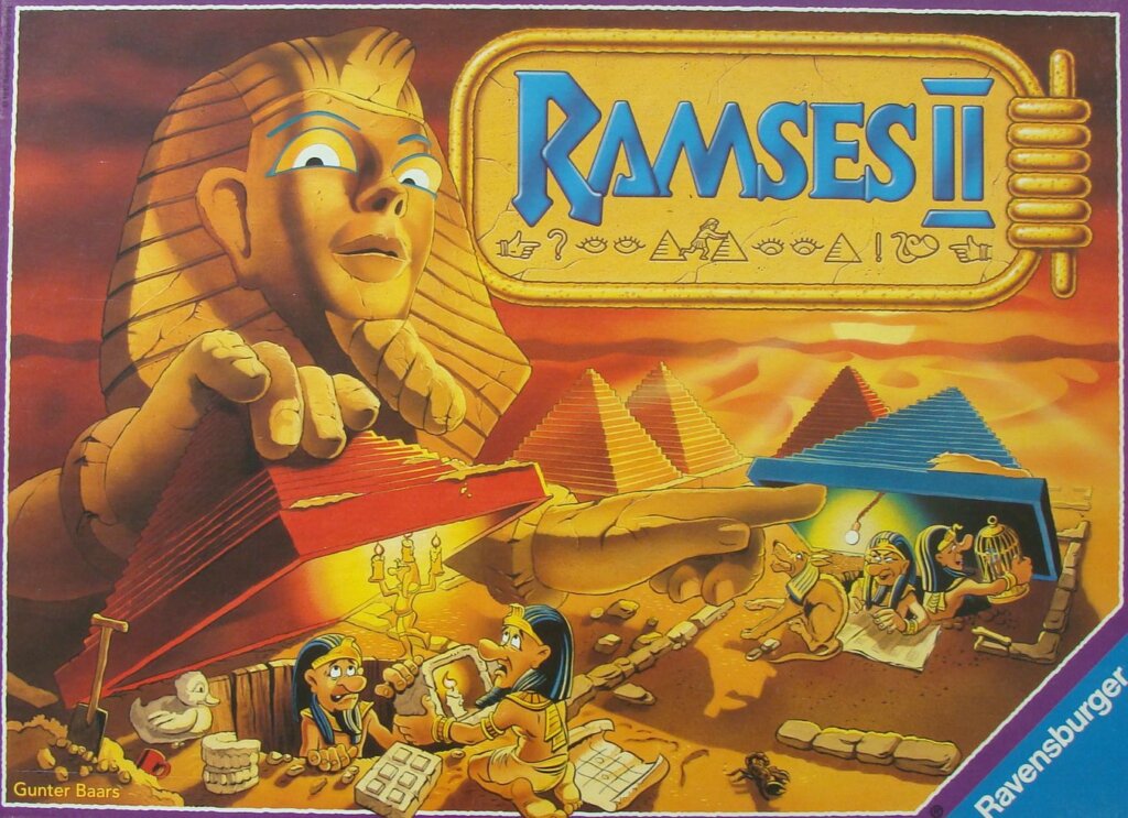 Ramses II board game cover