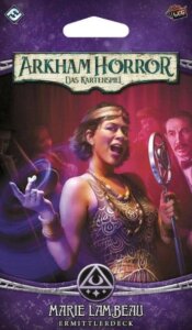 Arkham Horror: The Card Game – Marie Lambeau Investigator Deck board game cover