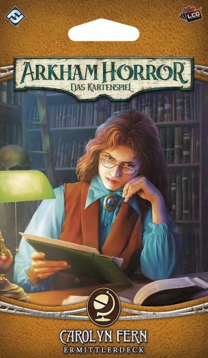 Arkham Horror: The Card Game – Carolyn Fern Investigator Deck board game cover