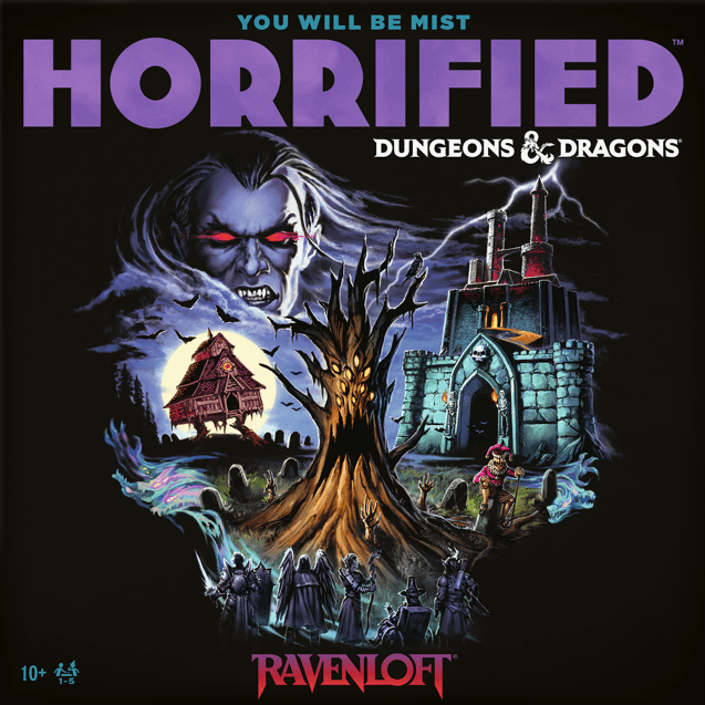 Horrified: Dungeons & Dragons – Ravenloft board game cover