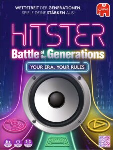 Hitster: Battle of the Generations board game cover