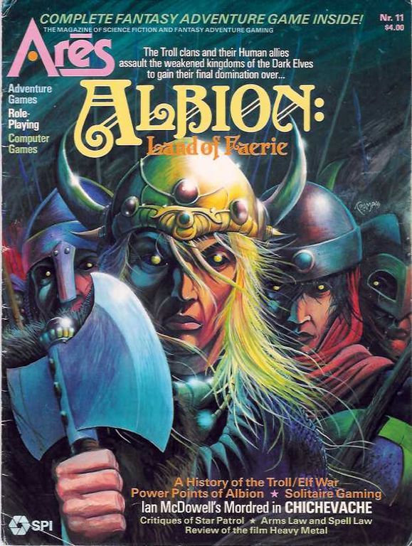 Albion: Land of Faerie board game cover