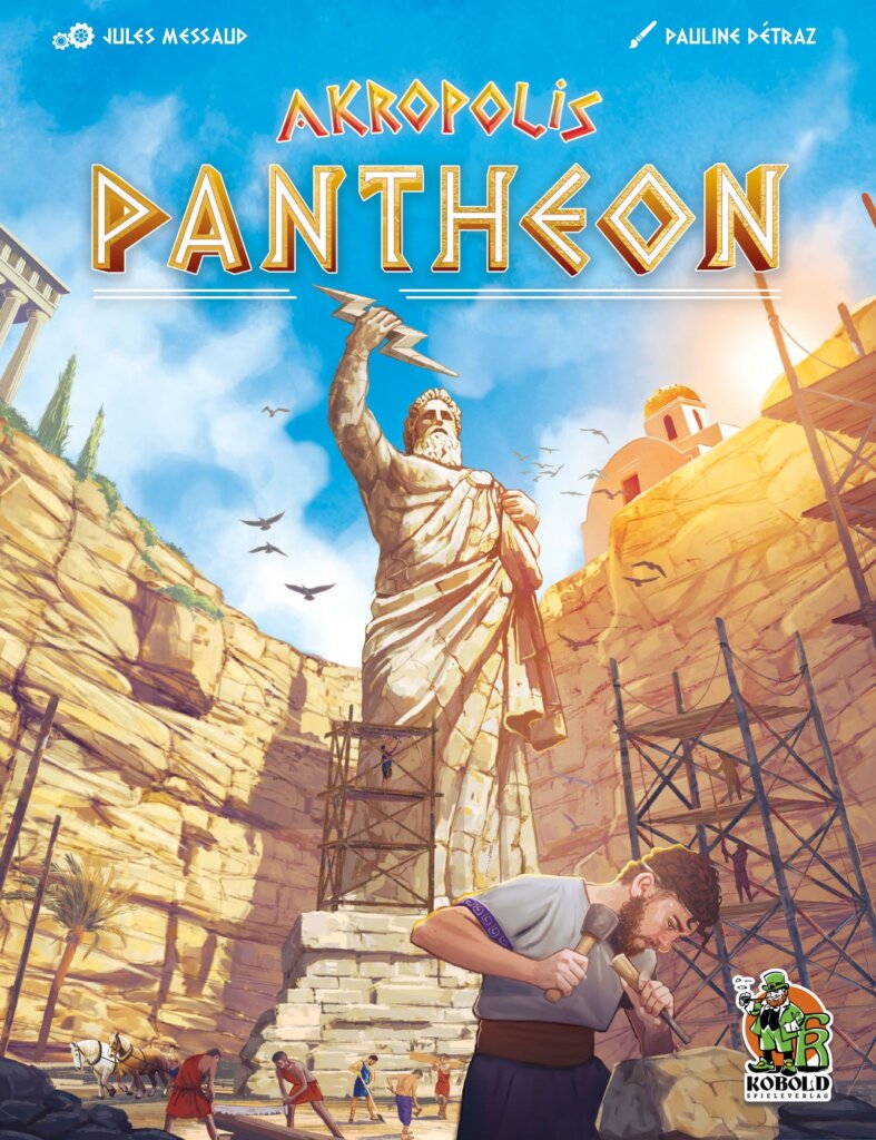 Akropolis: Pantheon board game cover