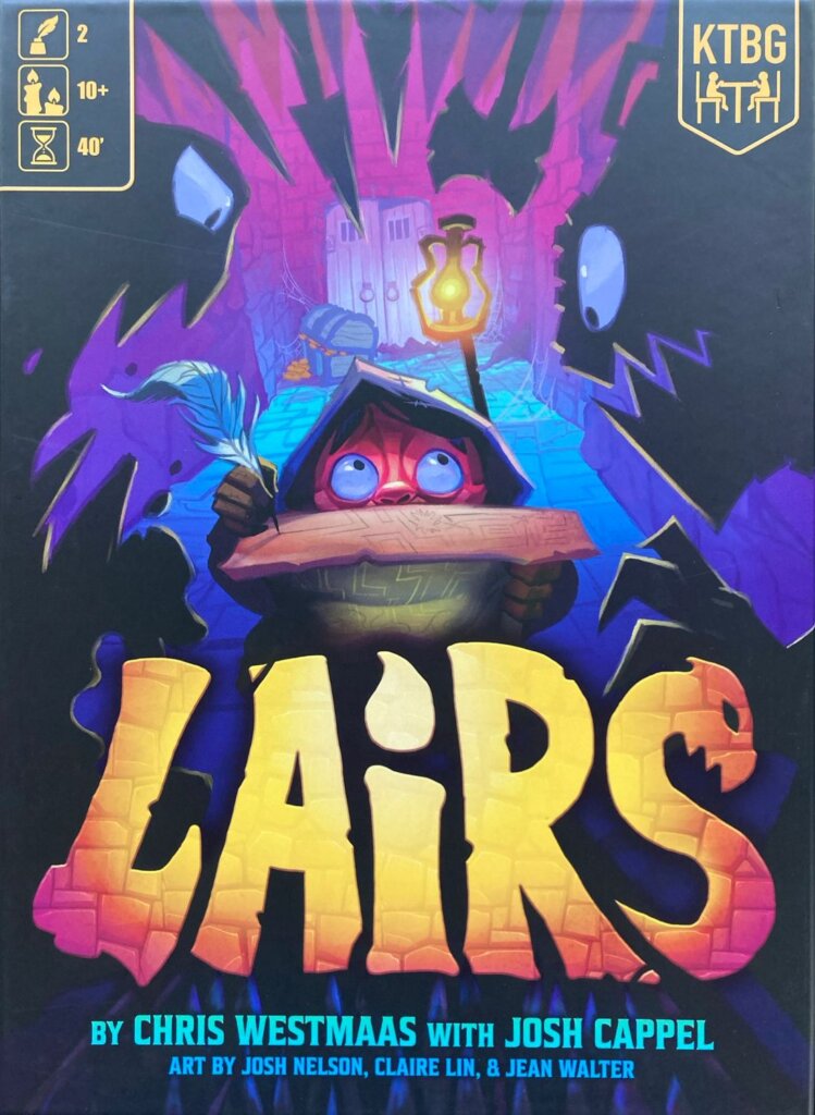 Lairs (Kickstarter Edition) board game cover