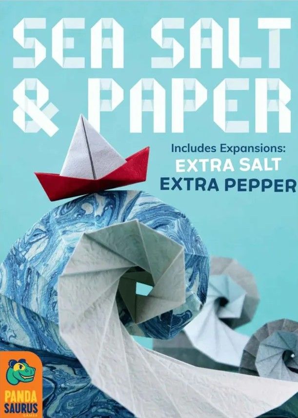 Sea Salt & Paper: Includes Expansions Extra Salt & Extra Pepper board game cover