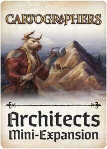 Cartographers: Architects Mini Expansion board game cover