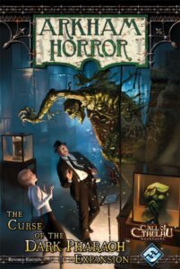 Arkham Horror: The Curse of the Dark Pharaoh Expansion (Revised Edition) board game cover
