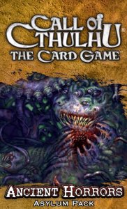 Call of Cthulhu: The Card Game – Ancient Horrors Asylum Pack board game cover
