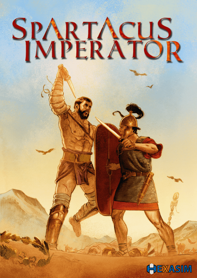 Spartacus Imperator board game cover