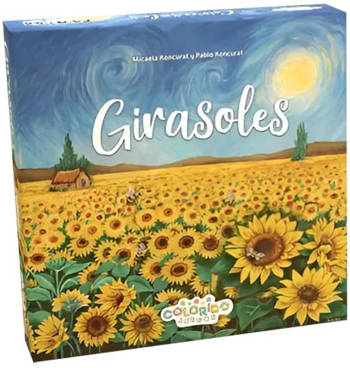 Girasoles board game cover