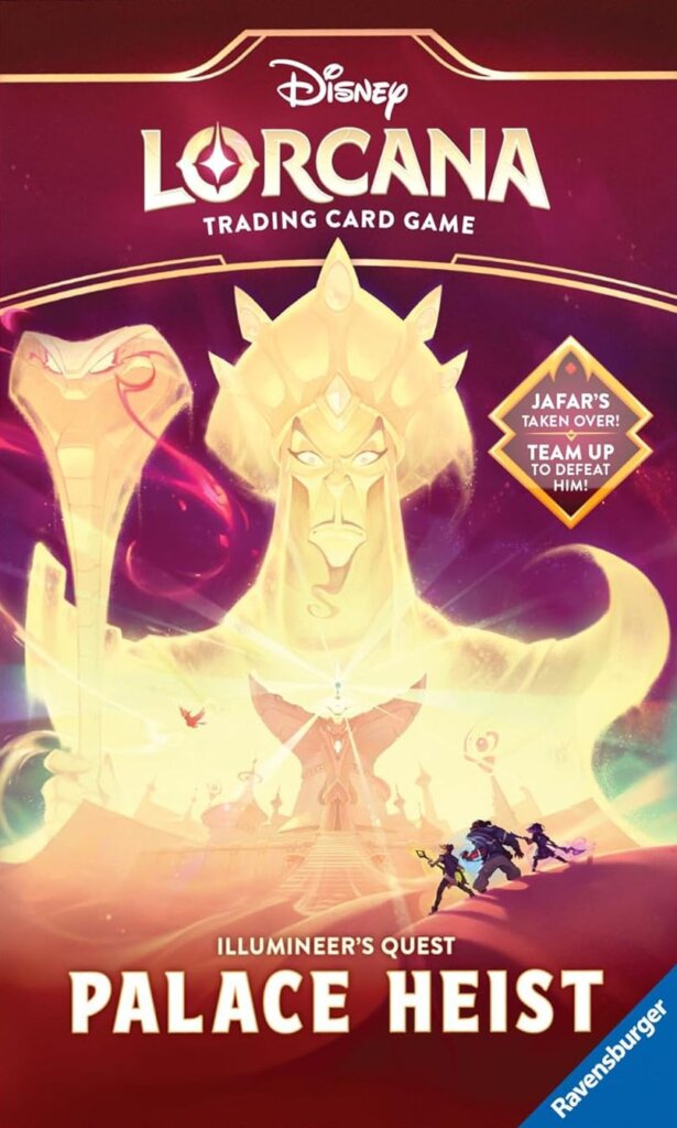 Disney Lorcana: Illumineer’s Quest – Palace Heist board game cover