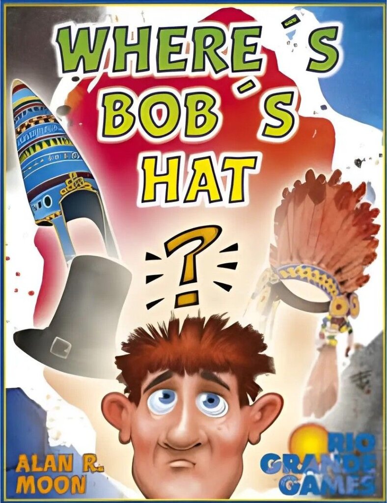 Where’s Bob’s Hat? board game cover
