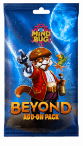 Mindbug: Beyond – Add-On Pack board game cover