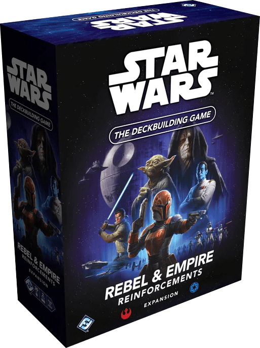 Star Wars: The Deckbuilding Game – Rebels & Empire Reinforcements Expansion board game cover
