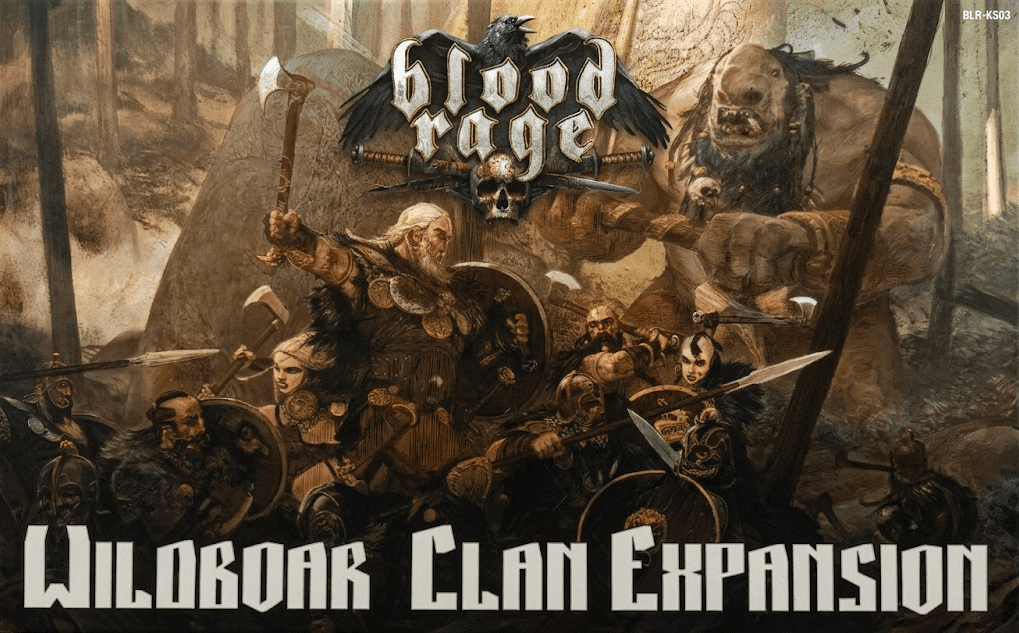 Blood Rage: Wildboar Clan Expansion board game cover